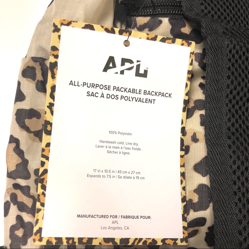 APL:Athletic Propulsion Labs Packable Backpack - Picture 5 of 9